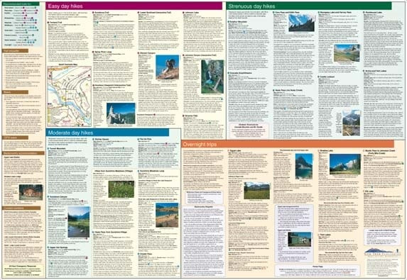 Gem Trek Map Banff & Egypt Lake