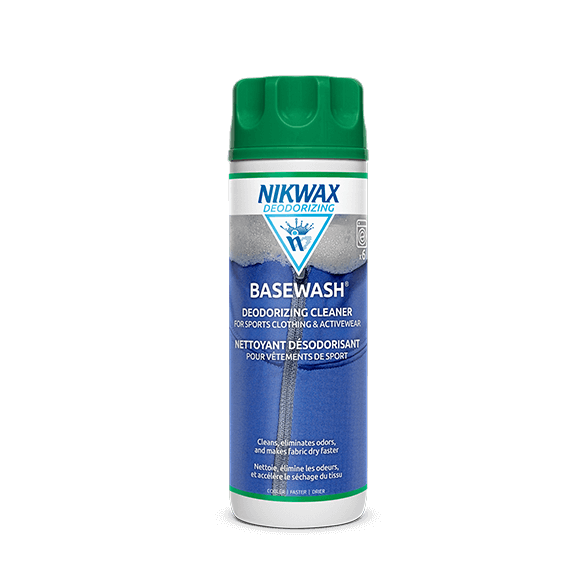 Nikwax Base Wash – Nettoyant Spécial Vêtements Techniques – Désodorise, évacue L’humidité, Sèche Vite