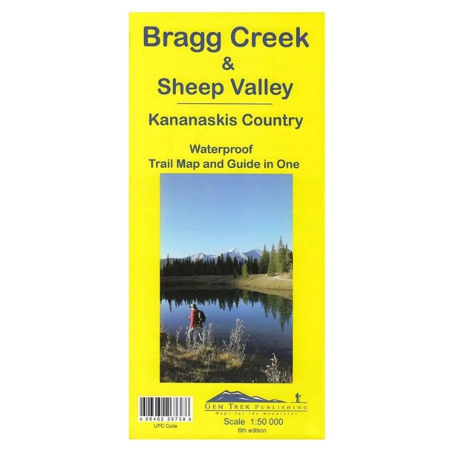 Gemtrek map Bragg Creek and Sheep Valley
