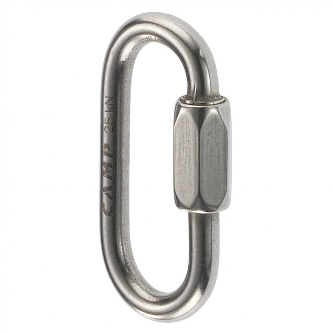 Camp 5mm Oval Quick Link - Stainless Steel