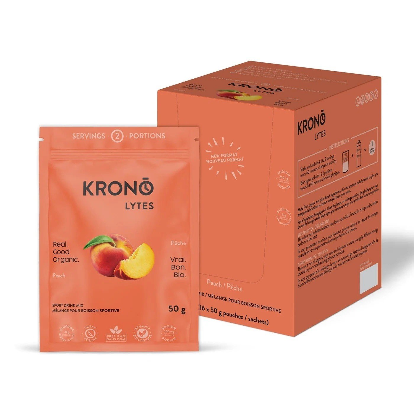 Krono Sport Drink Mix Peach