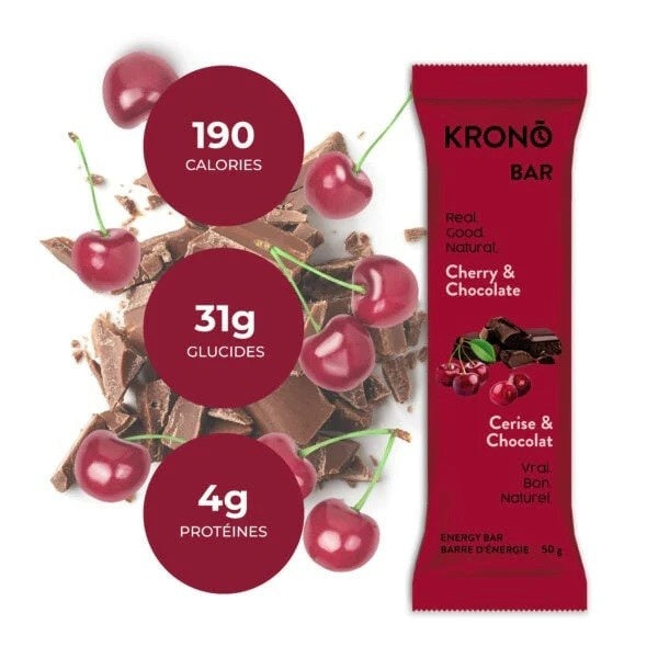 Krono Energy Bar - Cherry + Chocolate
