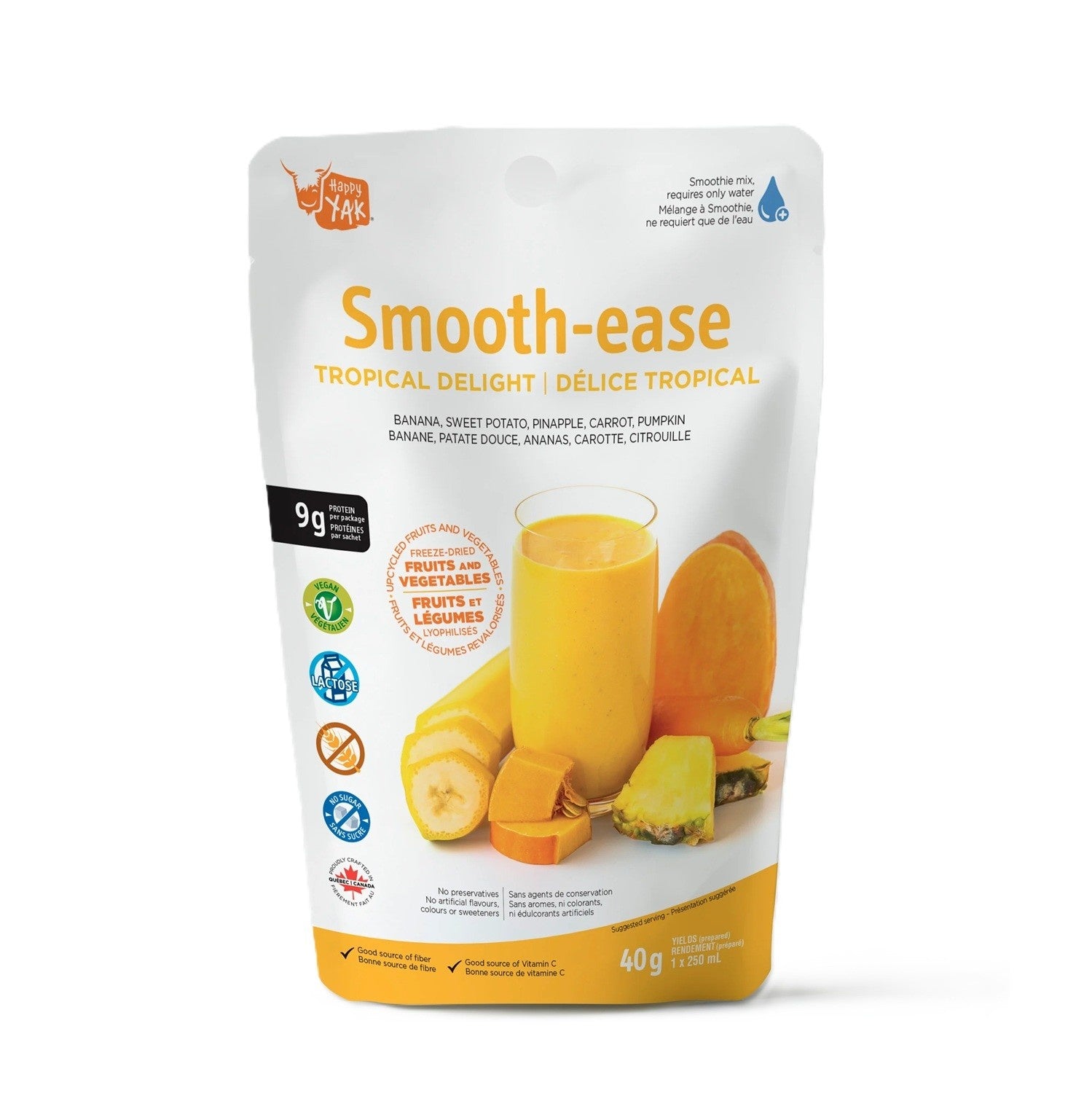 Happy Yak Smooth-Ease Tropical Bliss (40g)