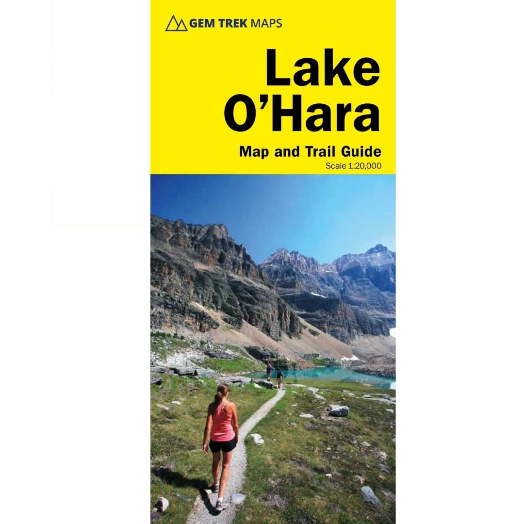 Gemtrek map Lake O'Hara