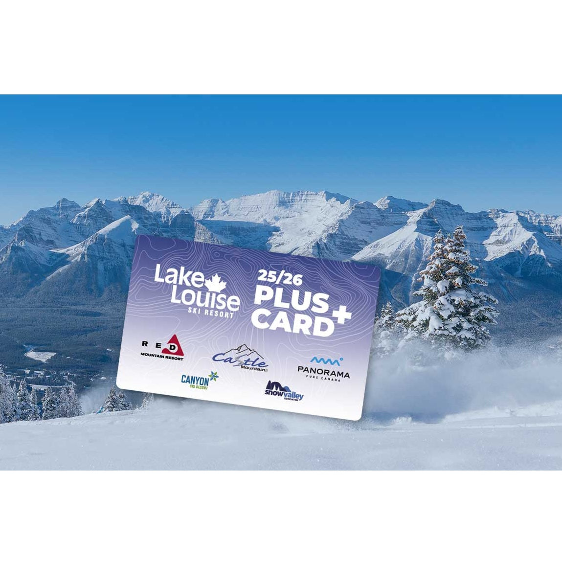 Cartes Lake Louise Plus 2025-2026