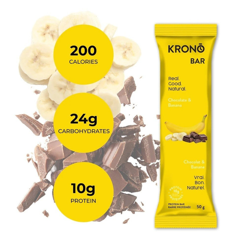 Krono Chocolate + Banana  Protein Bar