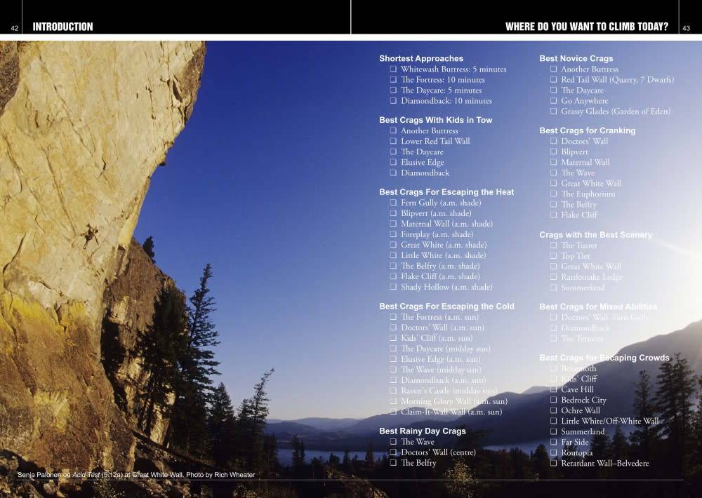 Livre guide Skaha Climbing (en anglais)