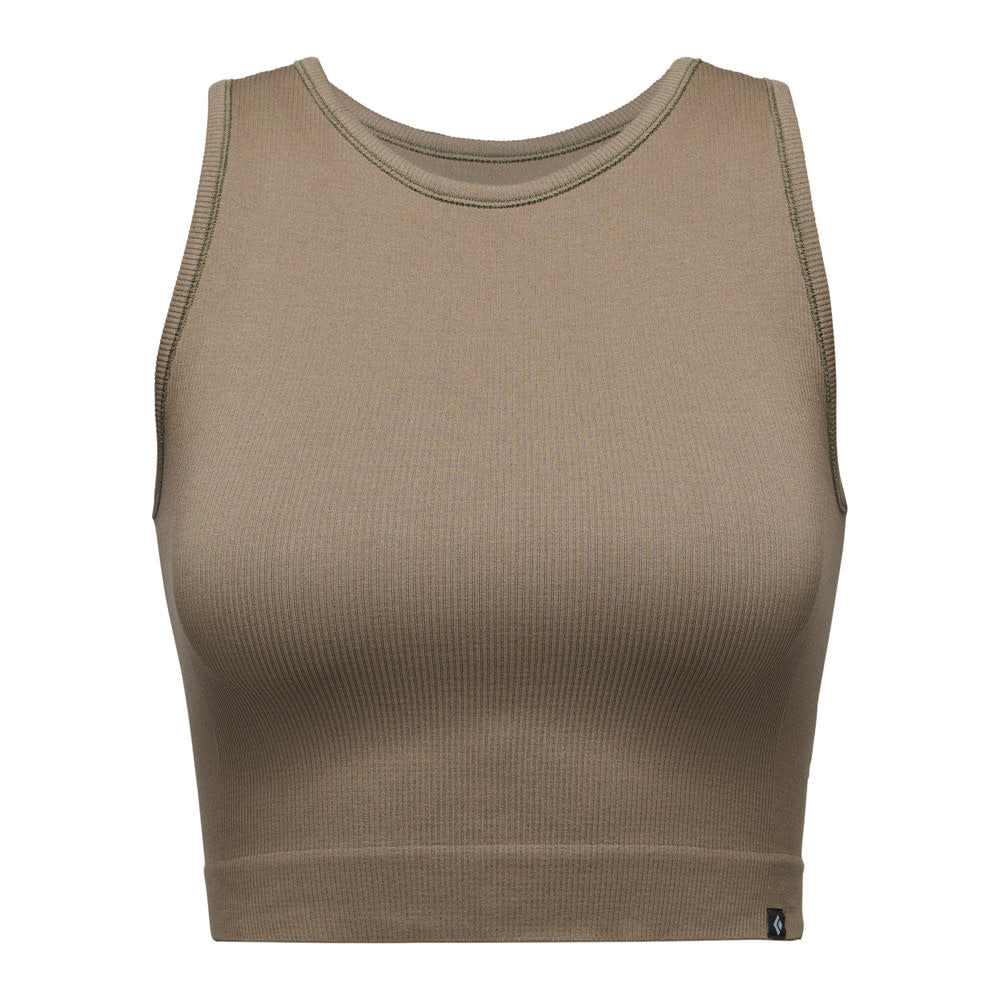 Black Diamond Seamless Rib Tank - Women