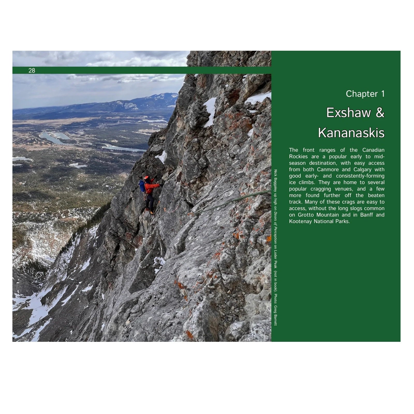 Winter Cragging in the Canadian Rockies (Anglais)