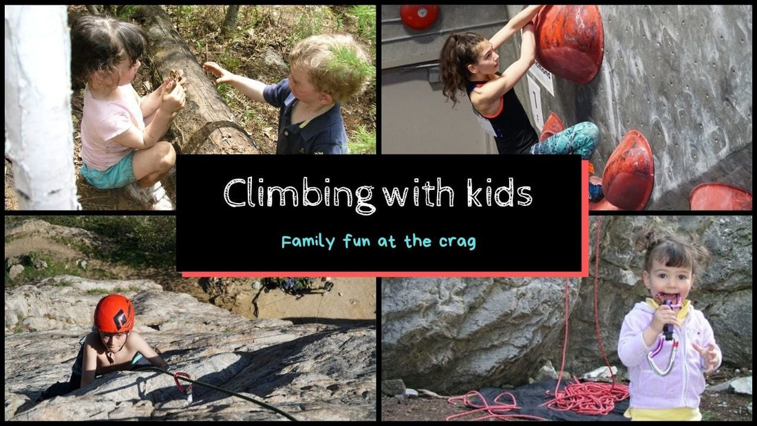 Climbing with kids - Family fun at the crag