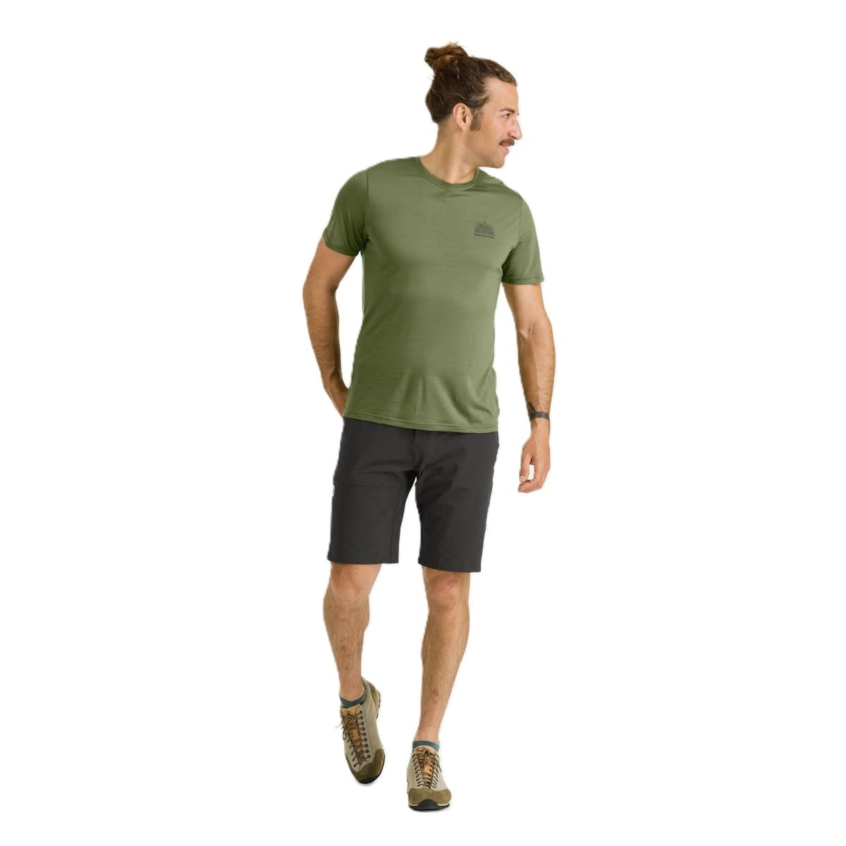 Ortovox 120 Cool Tec Mtn Stripe T-Shirt - Men