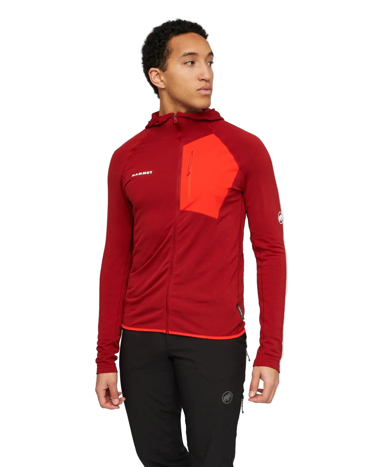 Chandail intermédiaire à capuchon Mammut Aenergy Light ML pour homme