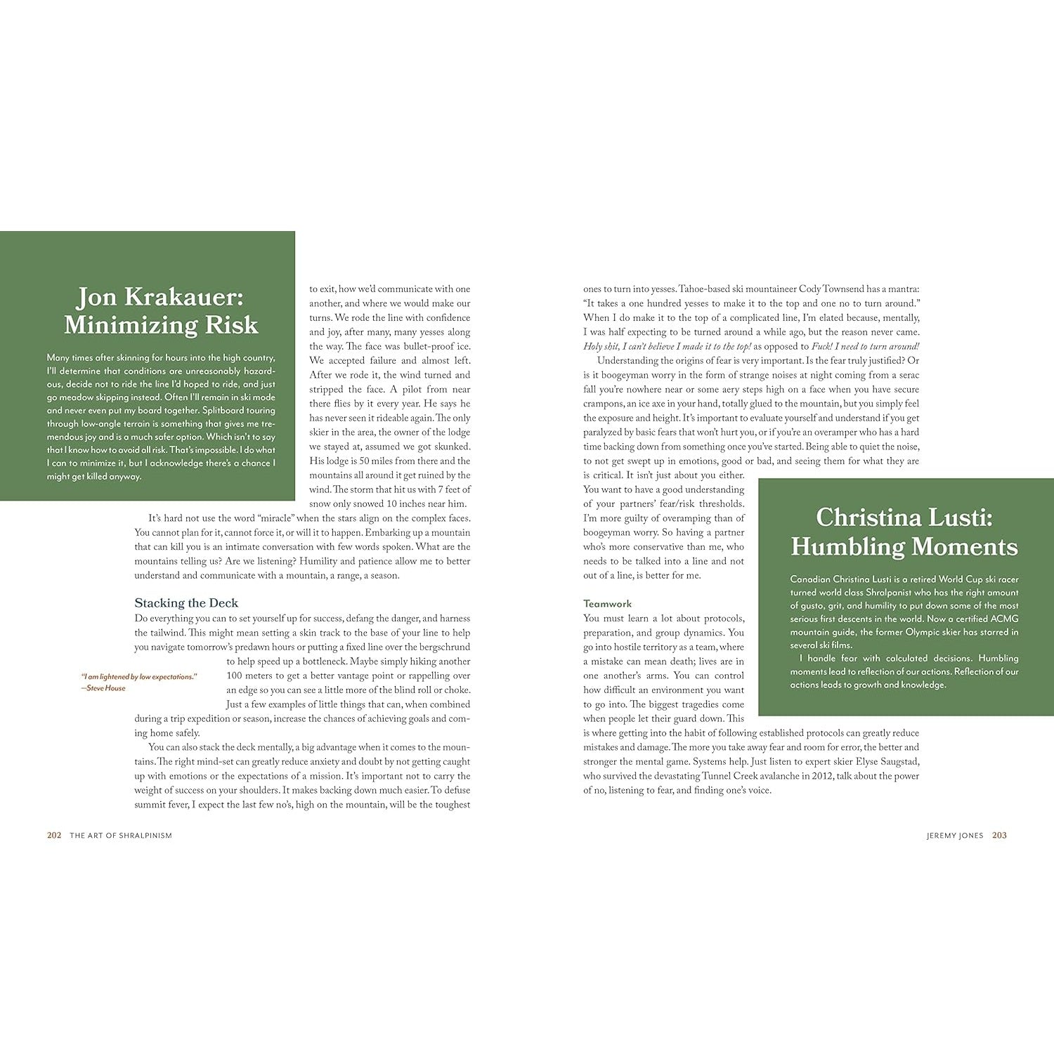 The Art of Shralpinism