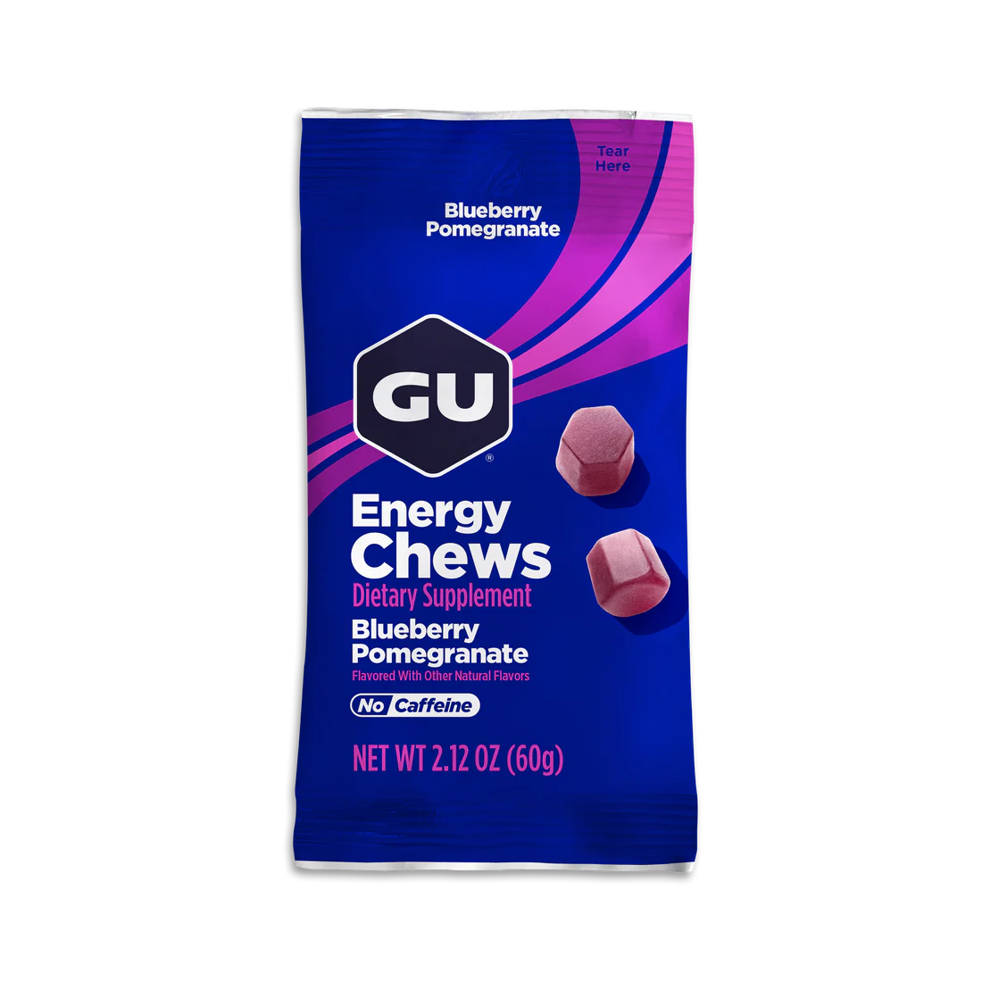 GU Chews - Bleuet et grenade
