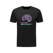 T-shirt Black Diamond Brain On Camalot