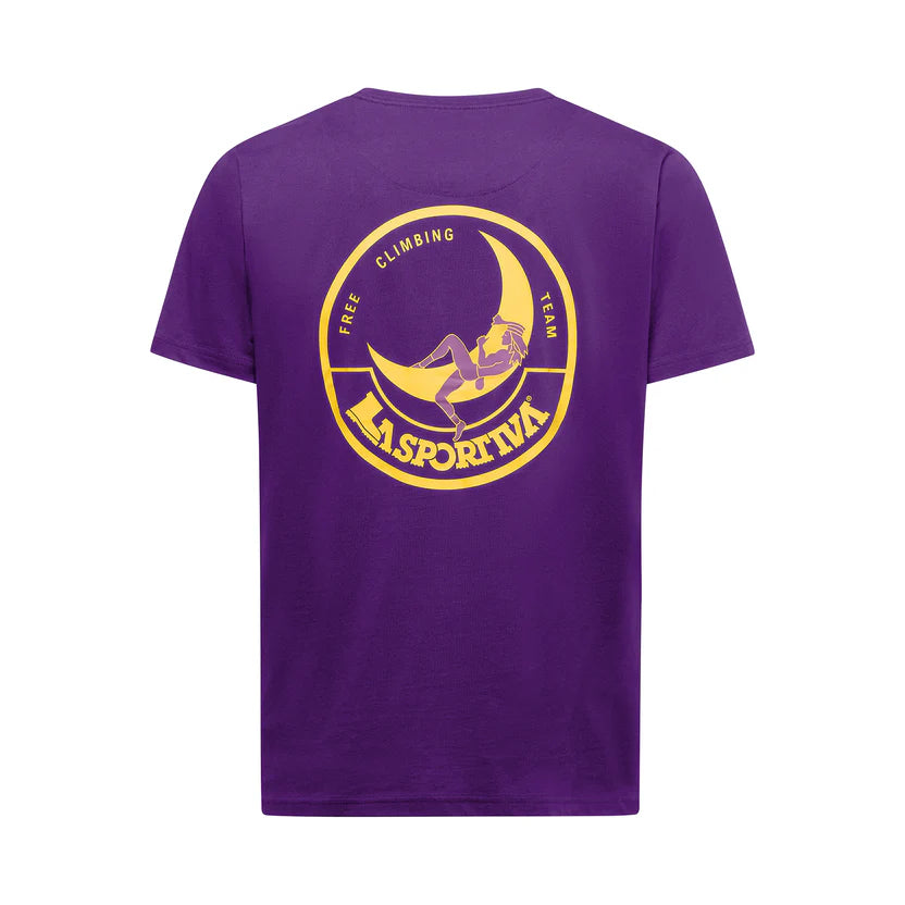 T-shirt La Sportiva Climbing On the Moon - Homme