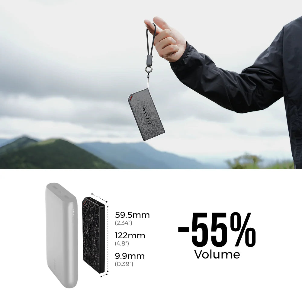 Batterie externe Flextail Zero Power 10,000 mAh