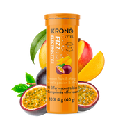 Krono Effervescent Electrolytes Passion Fruit, Mango + Caffeine