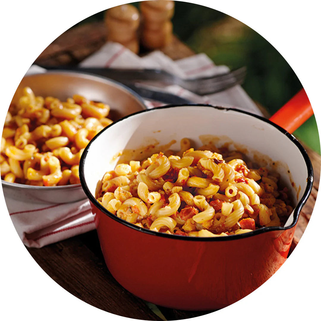 Macaroni tomates séchées et fromage Happy Yak