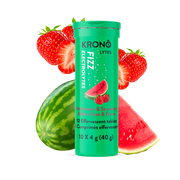 Krono Électrolytes effervescents Melon d'eau + fraise