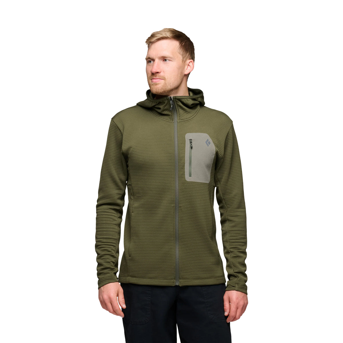 Chandail à capuchon Black Diamond Diverge Full Zip pour homme