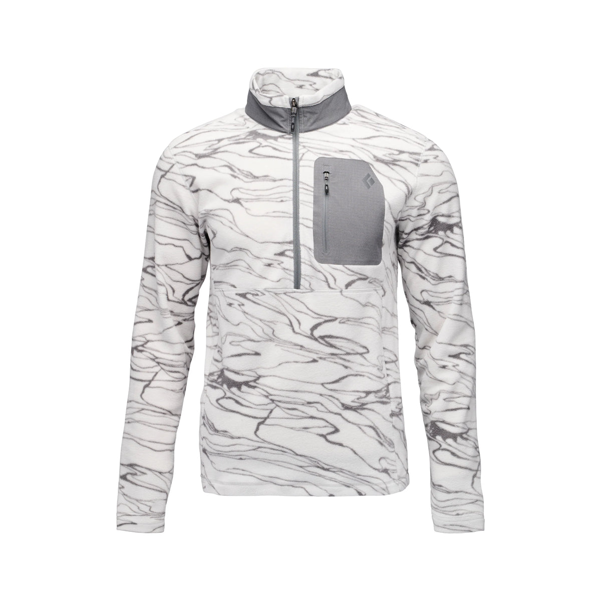 Manteau en polar Black Diamond Rift à demi-glissière pour homme