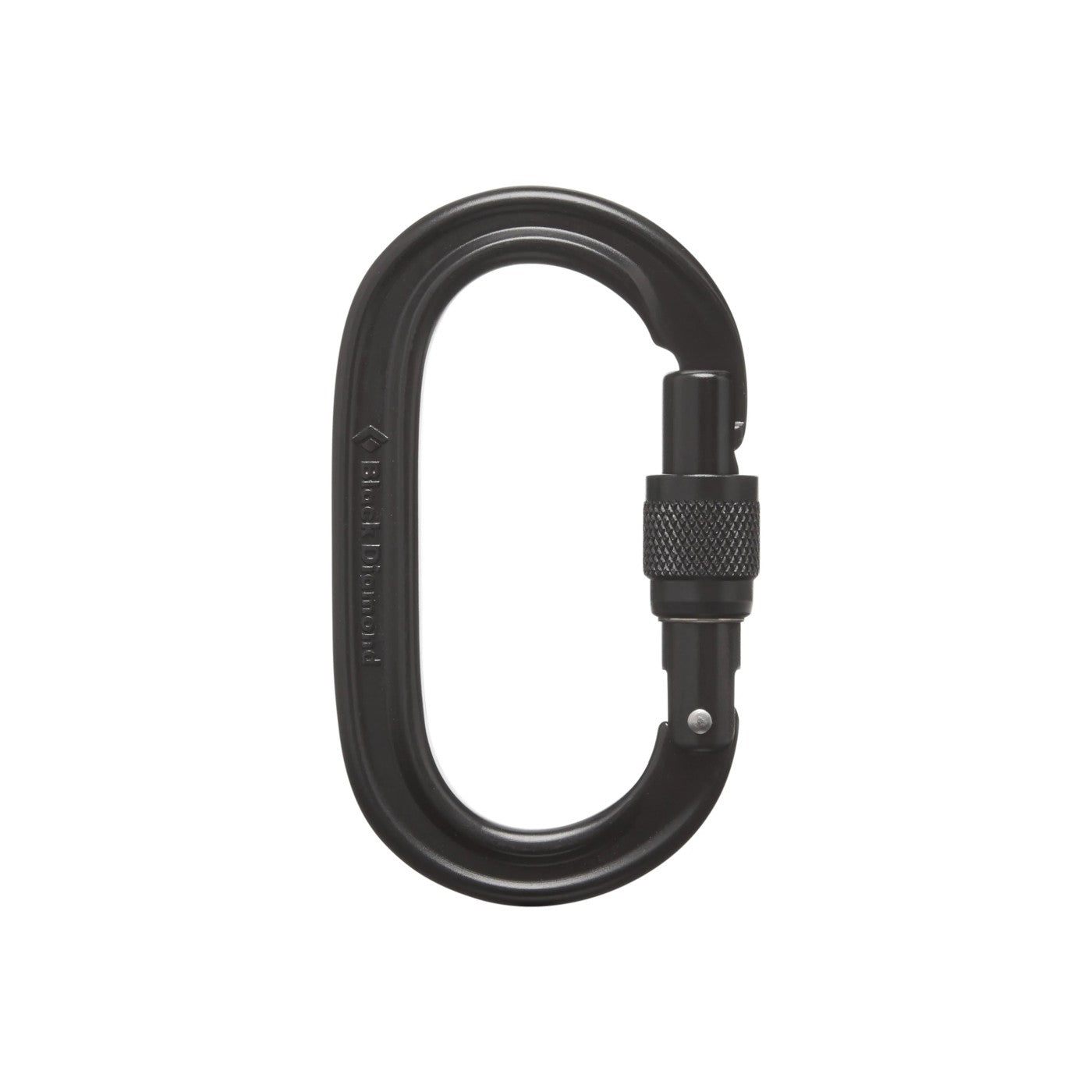 Black Diamond Oval Keylock Screwgate Carabiner