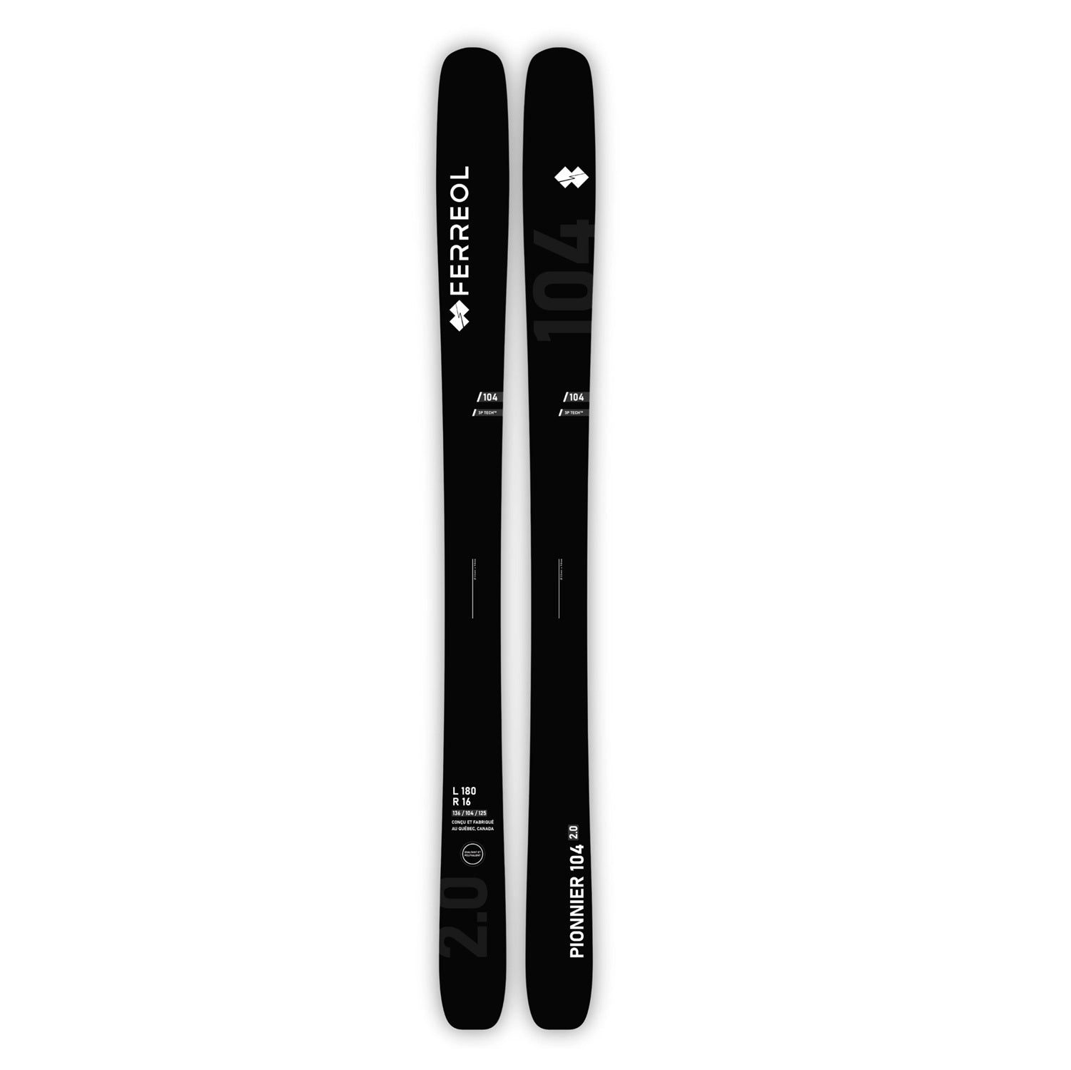 2026 Ferreol Pionnier 104 2.0 Skis