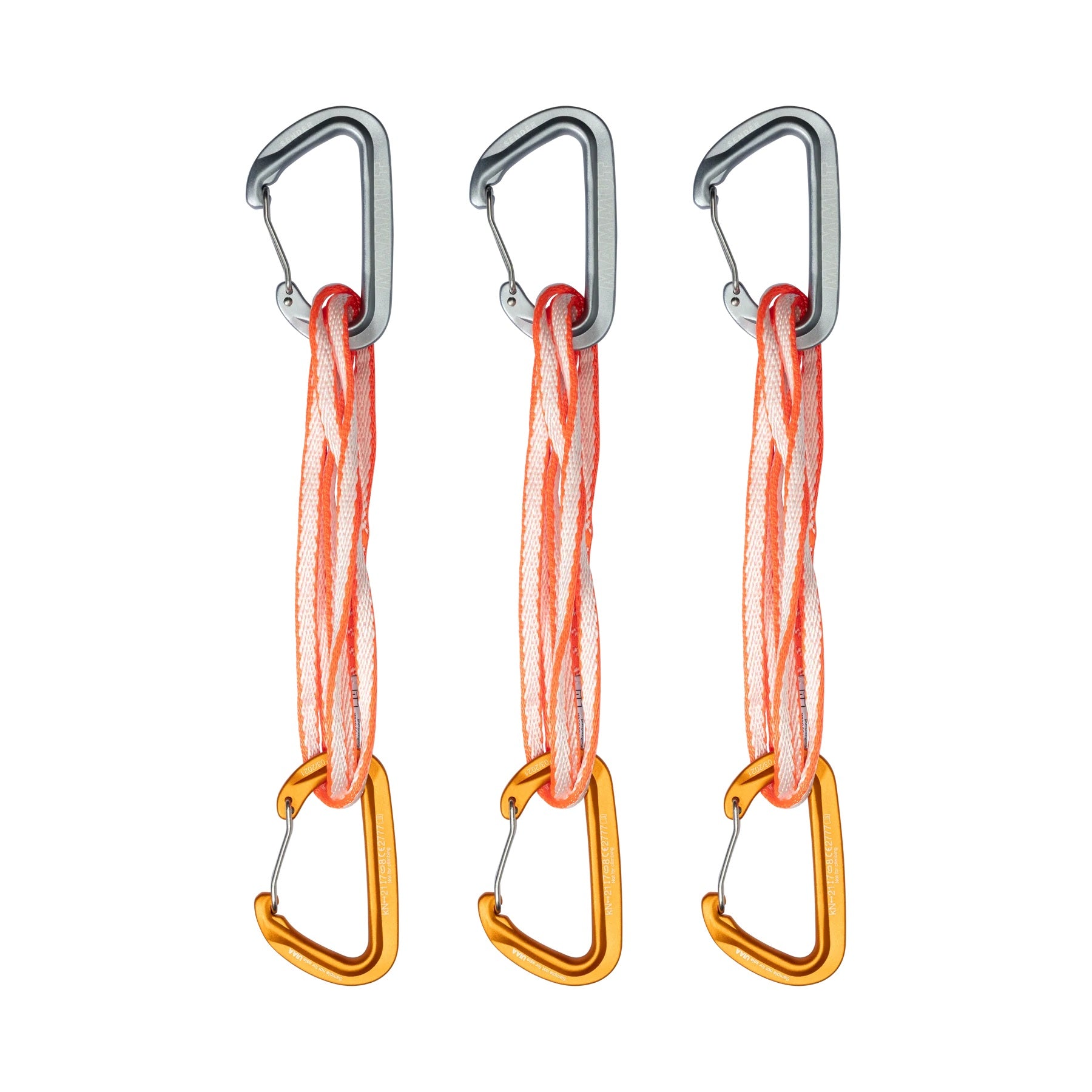Mammut Sender Wire 60 cm Quickdraw - 3 Pack