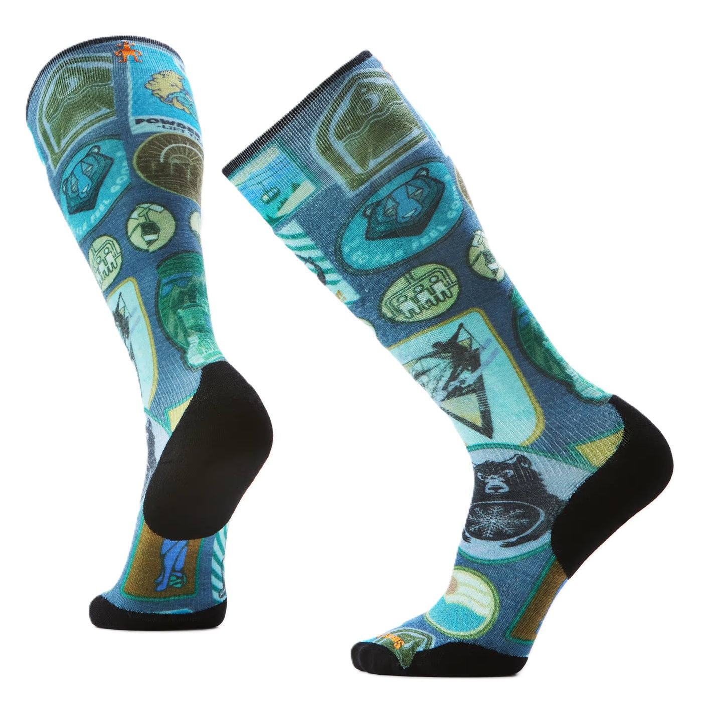 Smartwool Ski Targeted Explorer Print