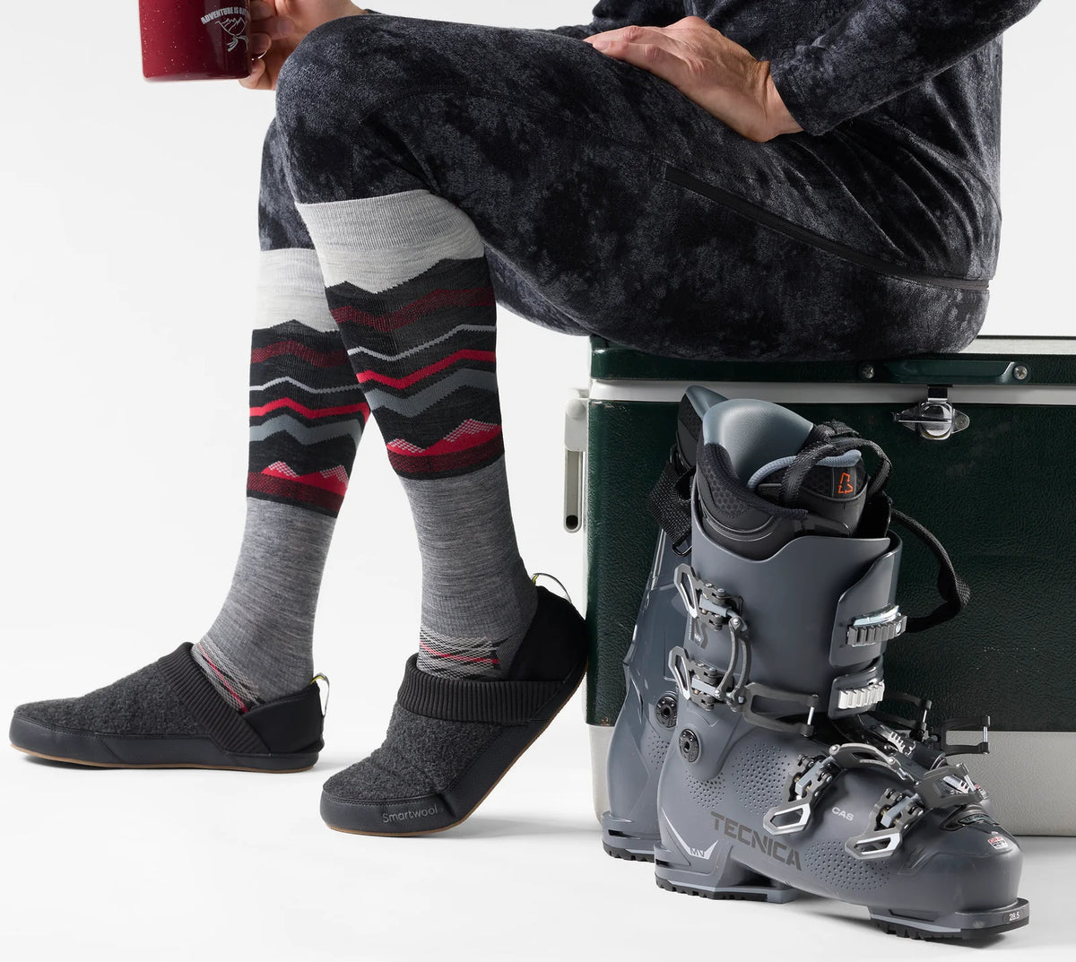 Chaussettes Smartwool Ski Targeted Cushion Expanding Horizons OTC