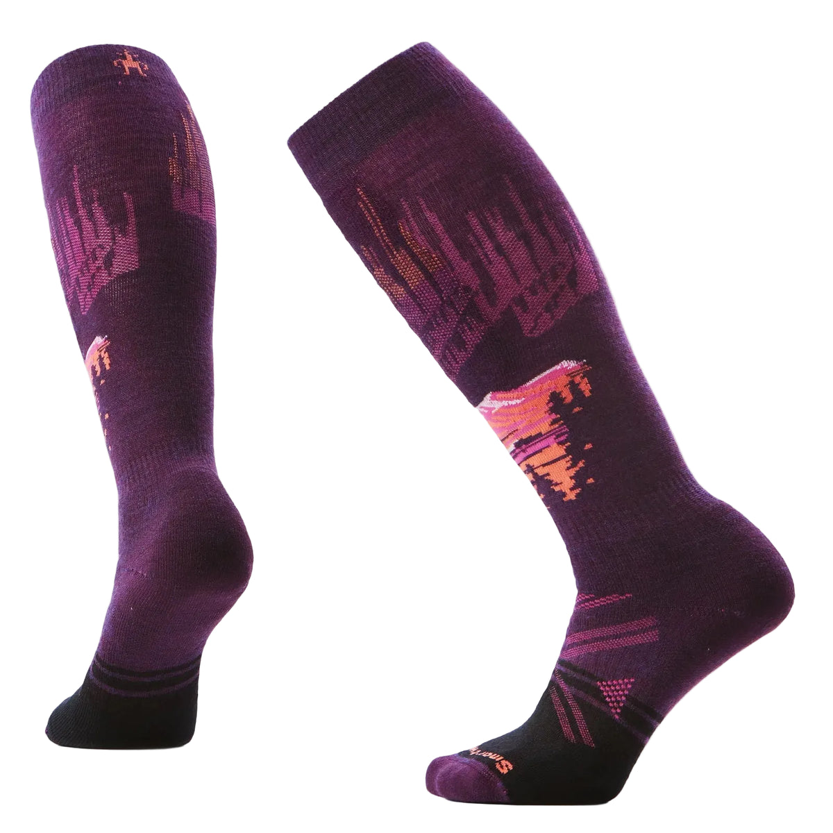 Chaussettes Smartwool Ski Full Cushion Alpine Auroras Femme