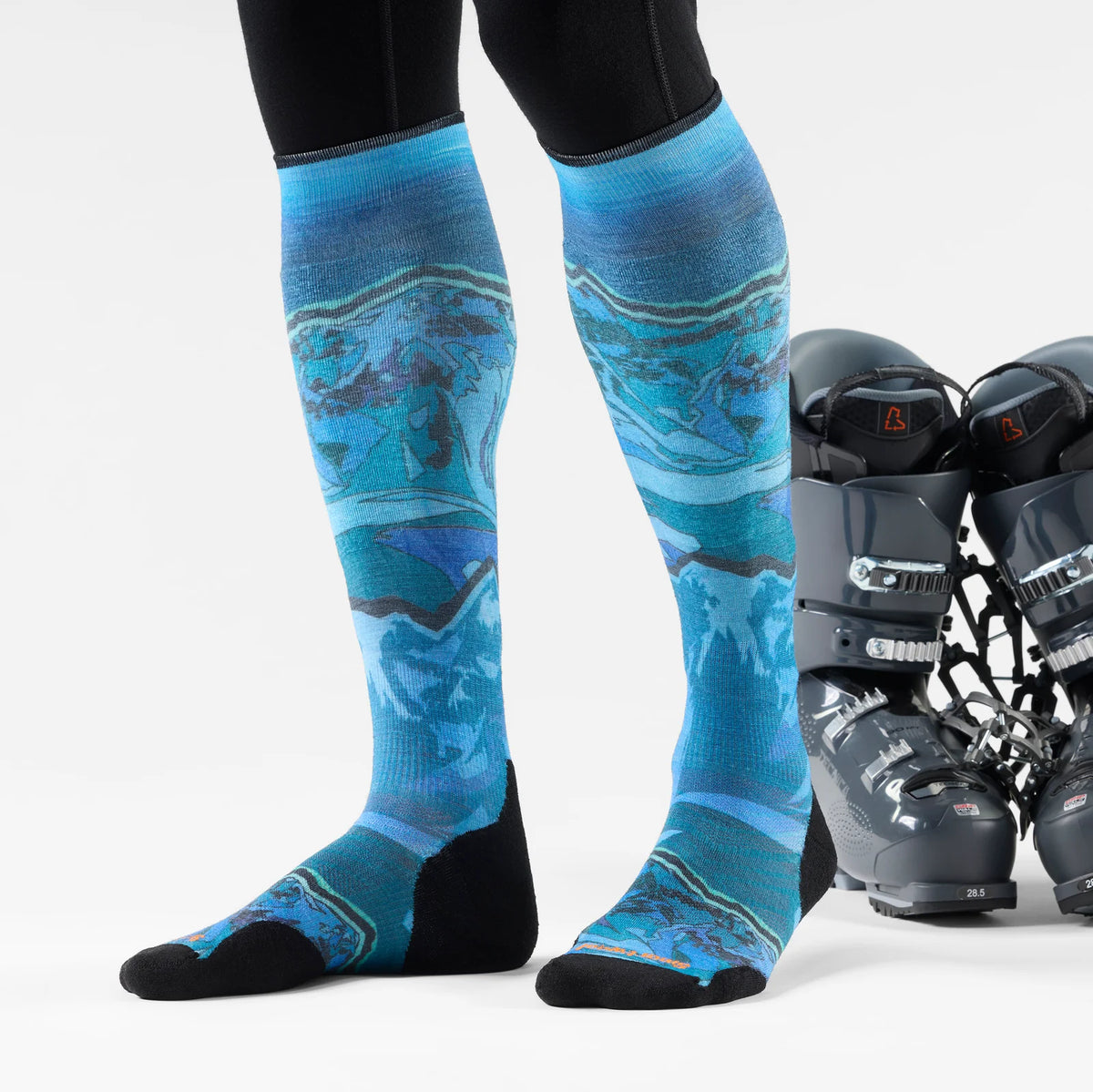 Chaussettes Smartwool Ski Targeted Cushion Storm Peak