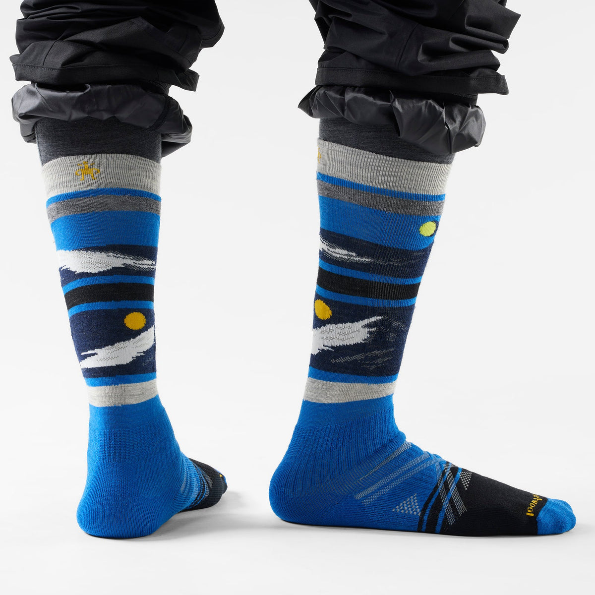 Smartwool Ski Midnight Ski Pattern OTC Socks