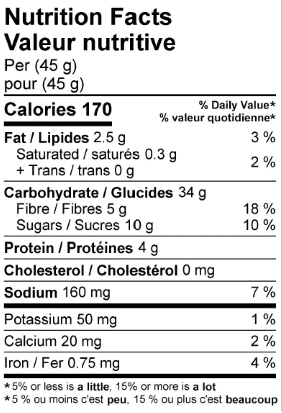 Crisp énergétique fraise + crème