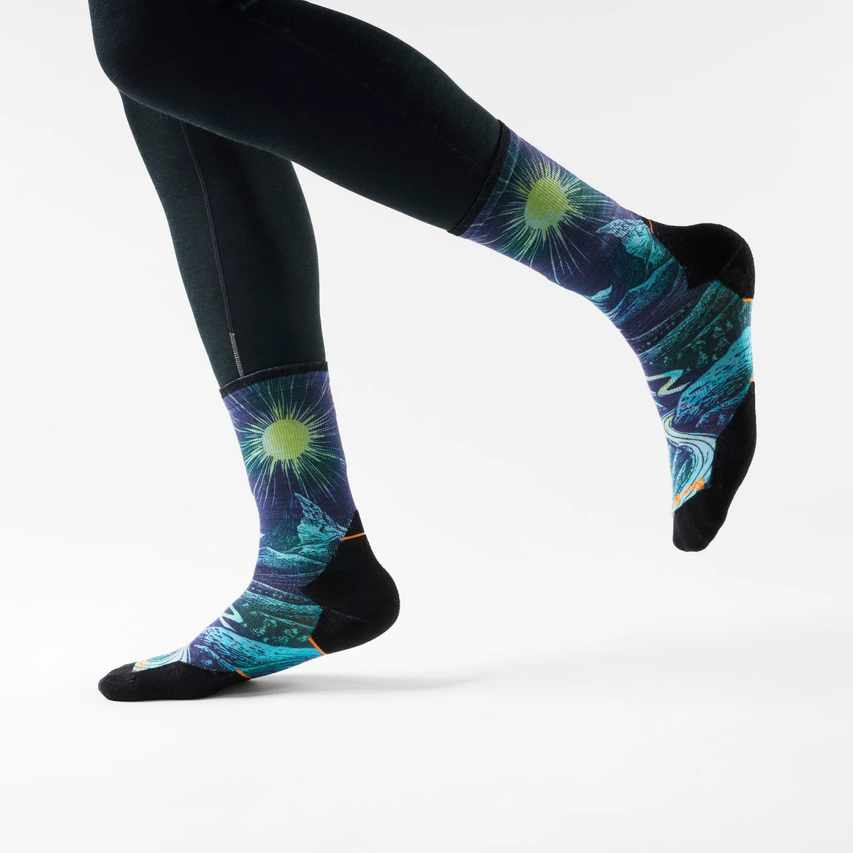 Chaussettes Smartwool Trail Run Targeted Cushion Treeline Crew
