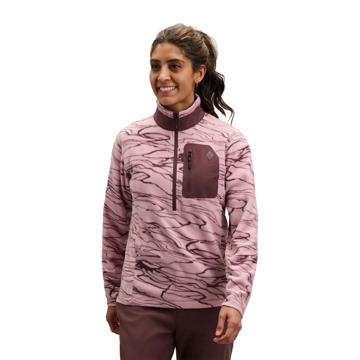Black Diamond Rift Half-Zip Fleece Jacket - Women