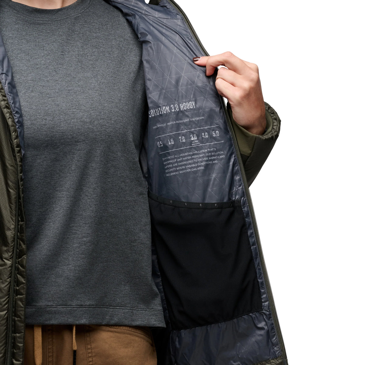 Manteau Black Diamond Solution 3.0 pour femme