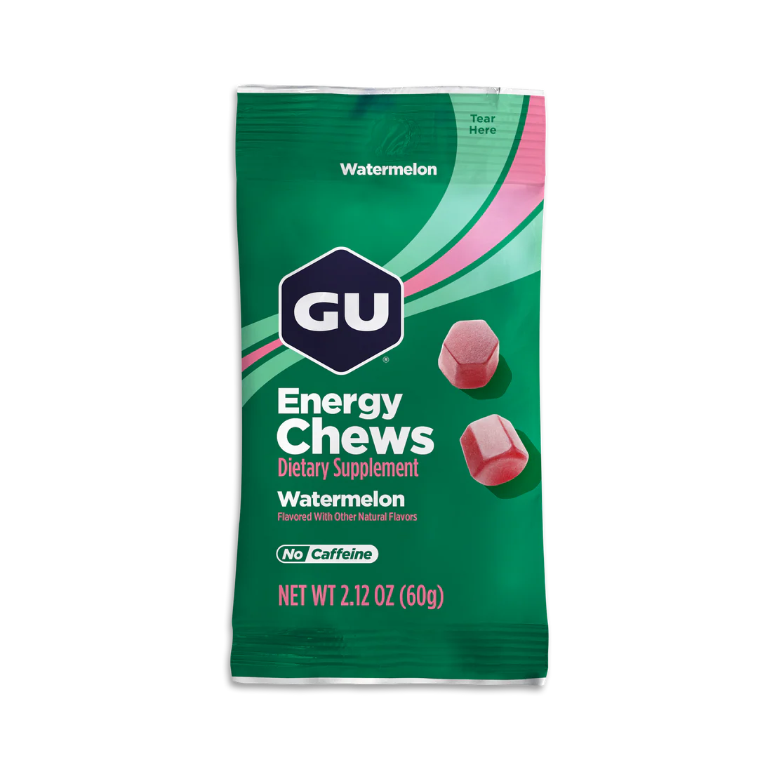 GU Double Serve Energy Chews - Watermelon | Vertical Addiction