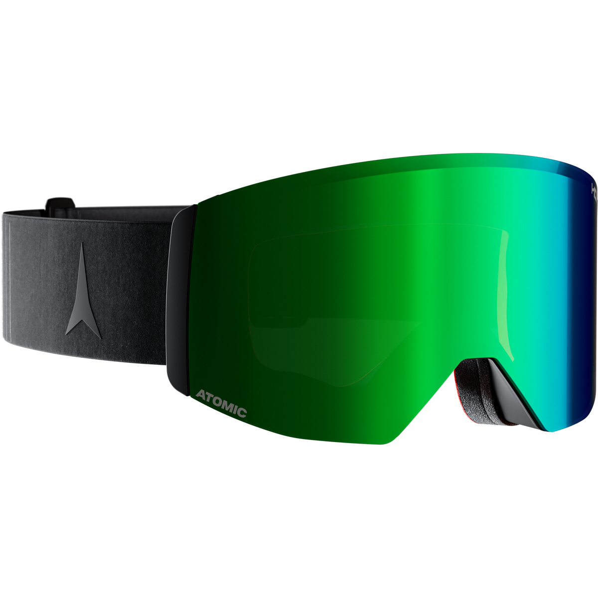 Atomic Four Q M HD ski goggles in All Black