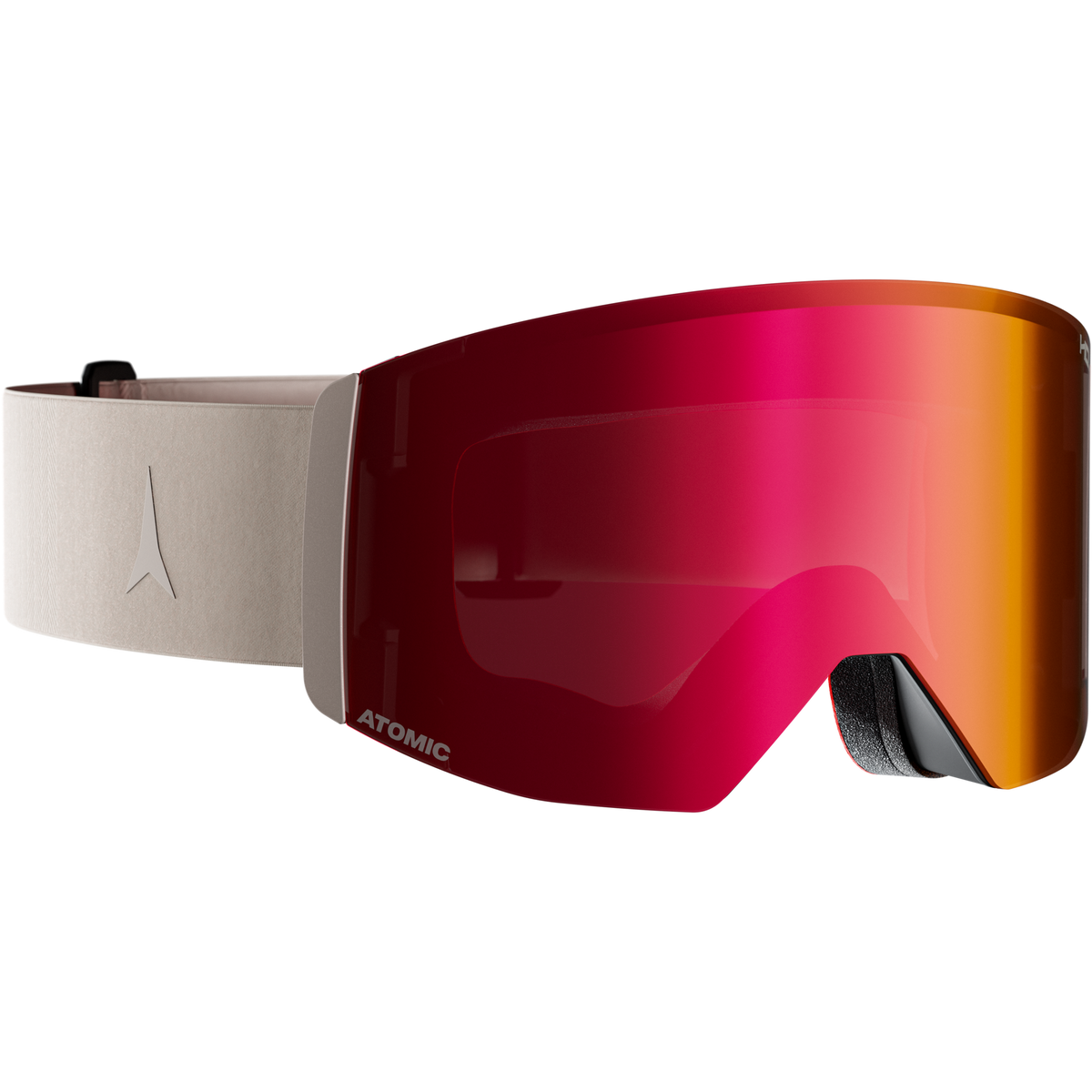 Atomic Four Q M HD ski goggles in Sand
