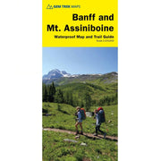 Gemtrek map Banff &  Mount Assiniboine