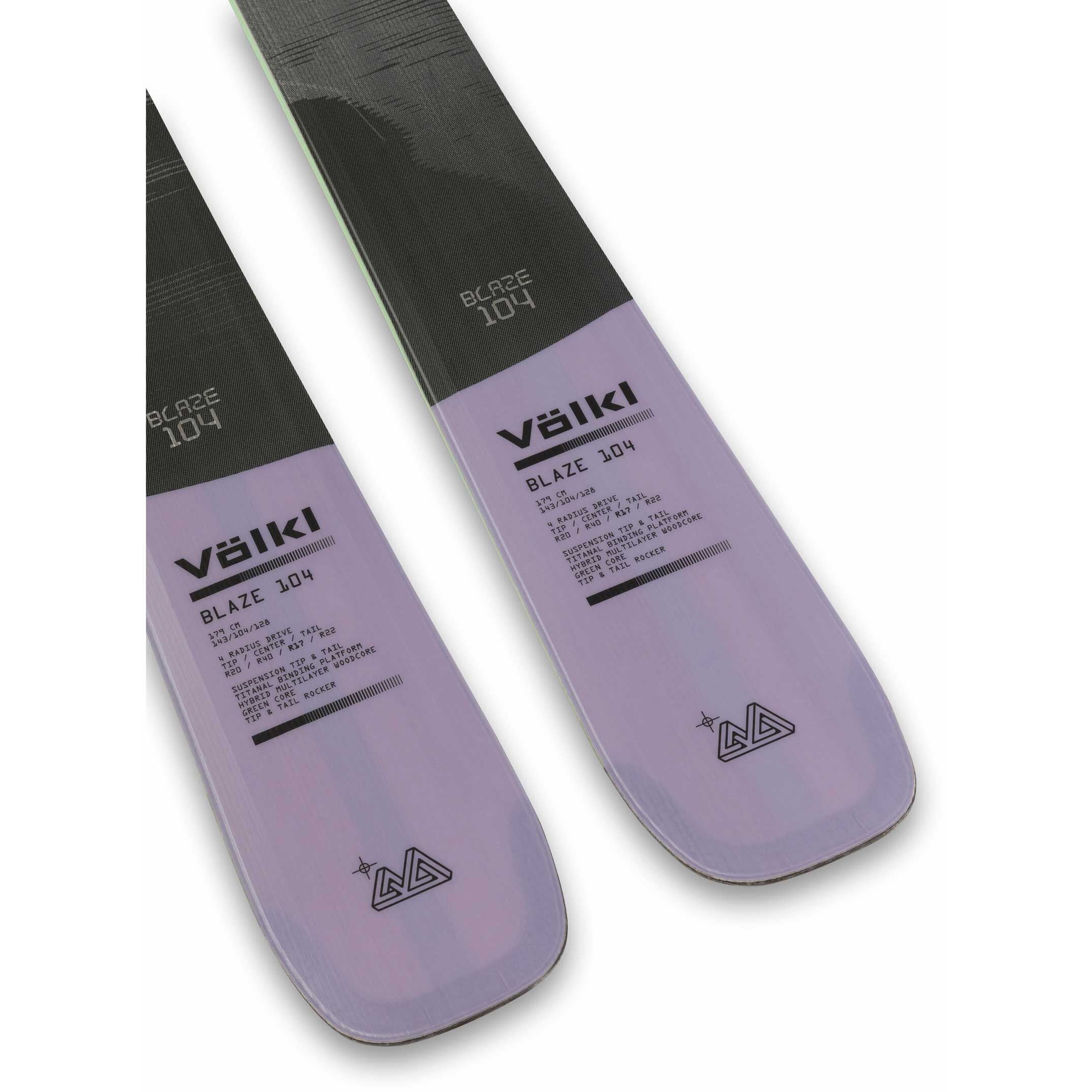 2027 Volkl Blaze 104 Skis Purple