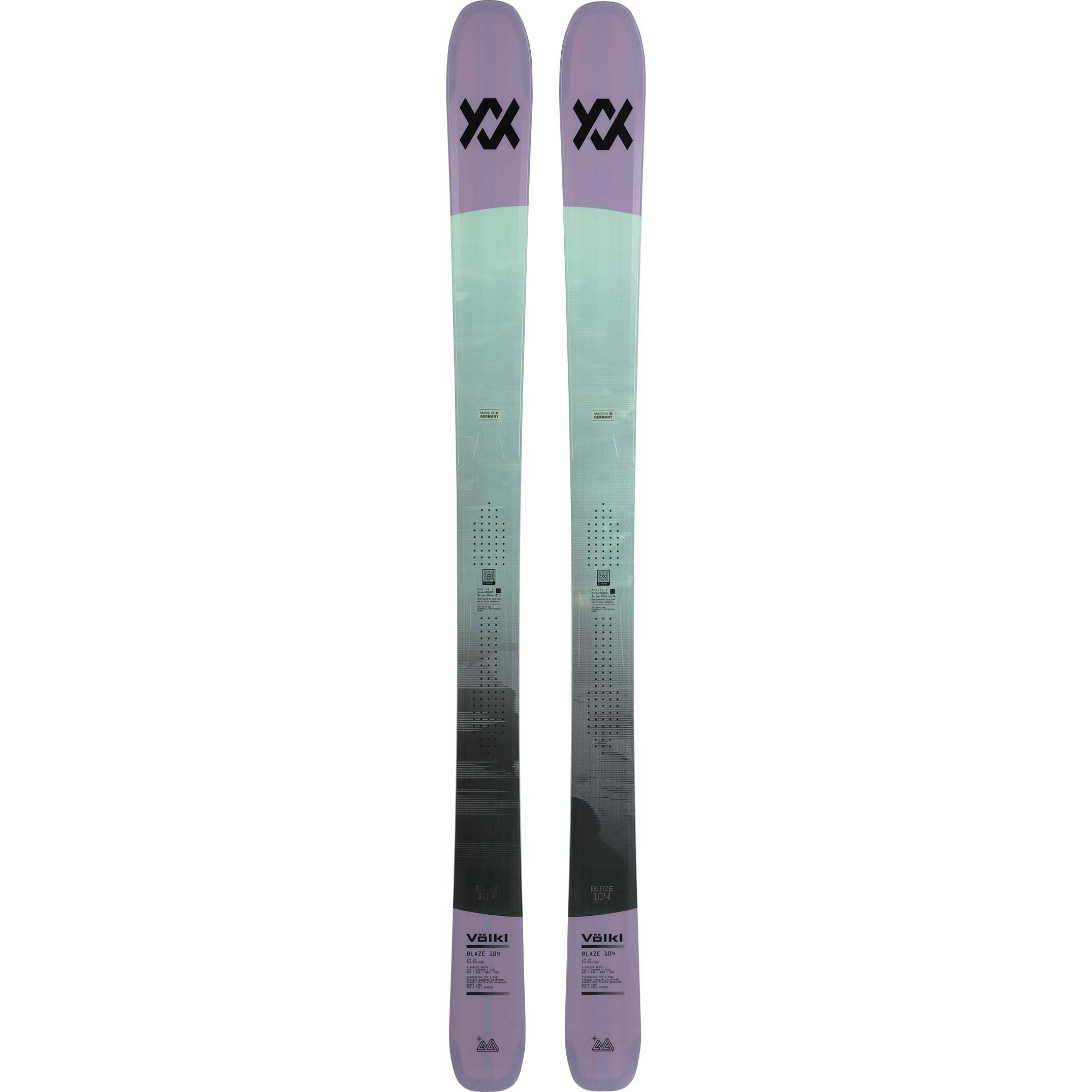 2027 Volkl Blaze 104 Skis Purple