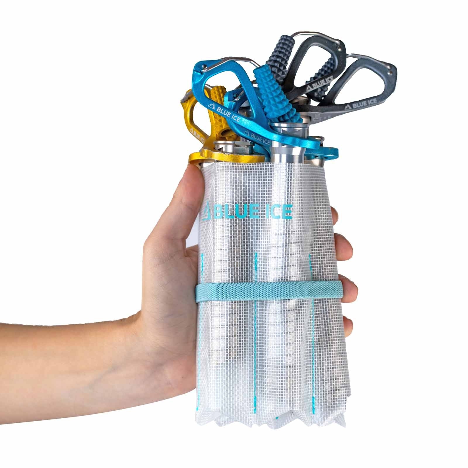 Blue Ice Roll-Up Ice Screw Holder