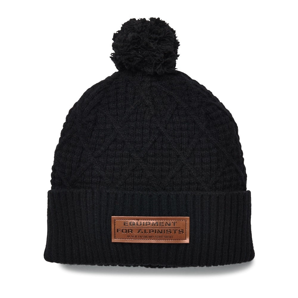 Black Diamond Cable Cuff Beanie