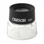 Carson LumiLoupe 10x Stand Magnifier