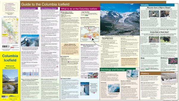 Gemtrek map Columbia Icefield
