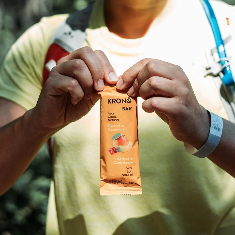 Krono Energy Bar - Apricot + Cranberry