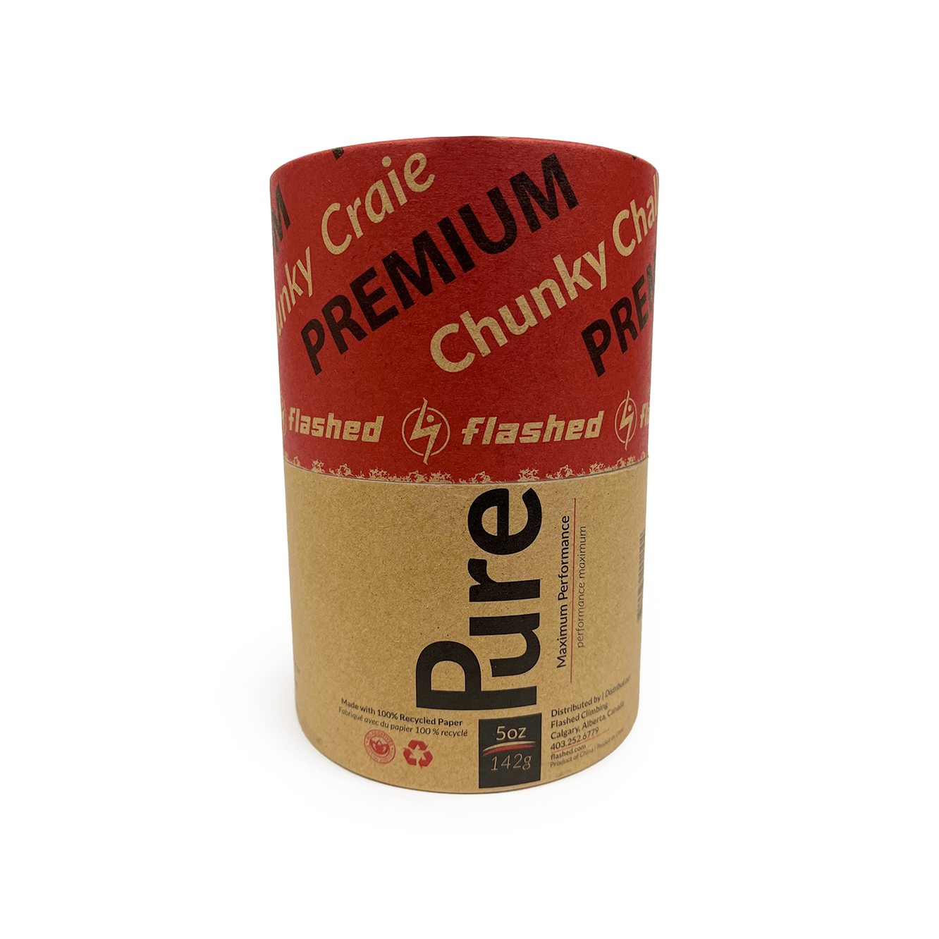 Magnésie Flashed Pure Chalk - Small 5oz